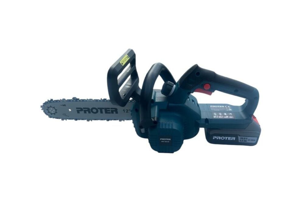 Proter PST 125 ST Şarjlı Zincirli Dal Kesme 20V 4.0Ah