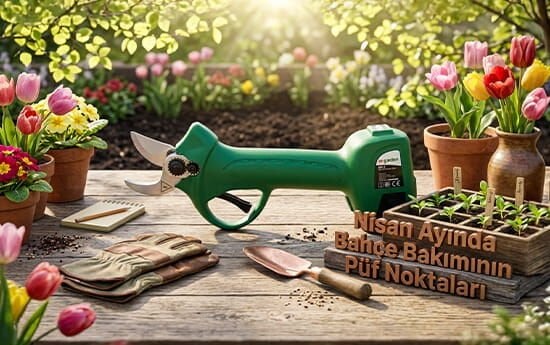 Nisan Ayında Bahçe Bakımının Püf Noktaları