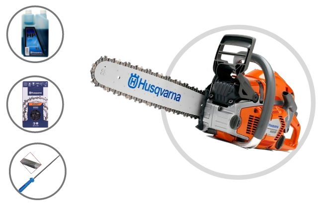 Husqvarna 550 XP Mark II Motorlu Testere En Paket