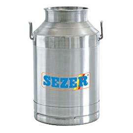 40 Litre Paslanmaz Çelik Güğüm-Sezer Süt Sağım Makinesi