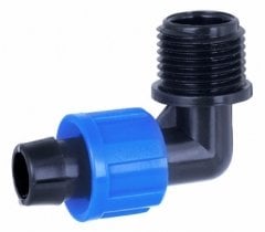 Poelsan 16X1/2'' Damlama Erkek Dirsek (16621)