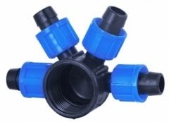 Poelsan 4/16X1'' Damlama Çoklu Dağıtım Nipeli (16942)