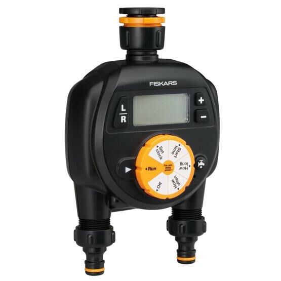 Fiskars Çift Çıkışlı Sulama Saati 1054792
