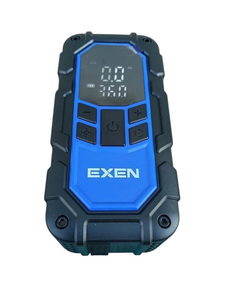 EXEN ENC 155 JS Şarjlı Lastik Şişirme Akü ve Şoklama