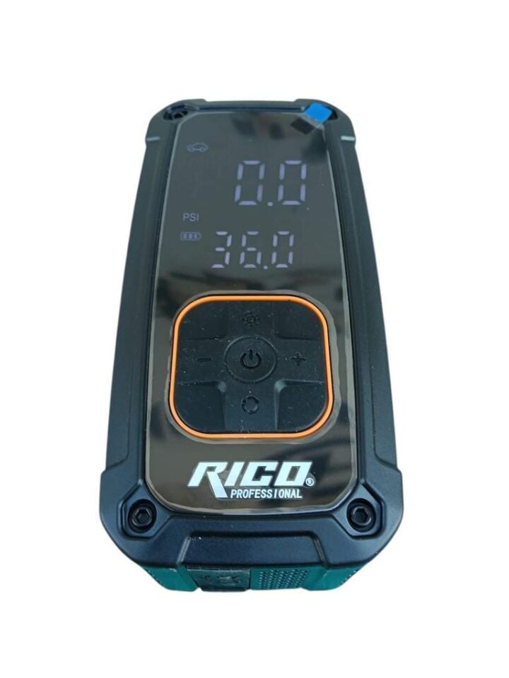 Rico Şarjlı Hava Kompresörü ve Akü Şoklama 2si 1 Arada