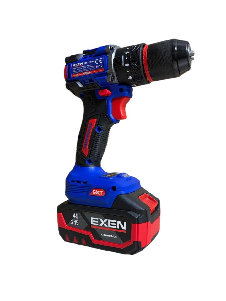 Exen EN 204 Kömürsüz Şarjlı 2’li Set