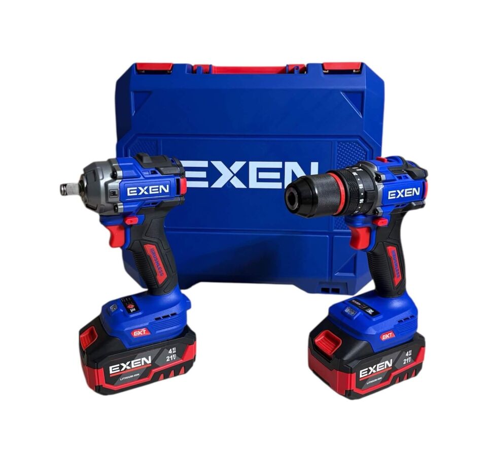 EXEN EN 214 Kömürsüz Şarjlı 2’li Set