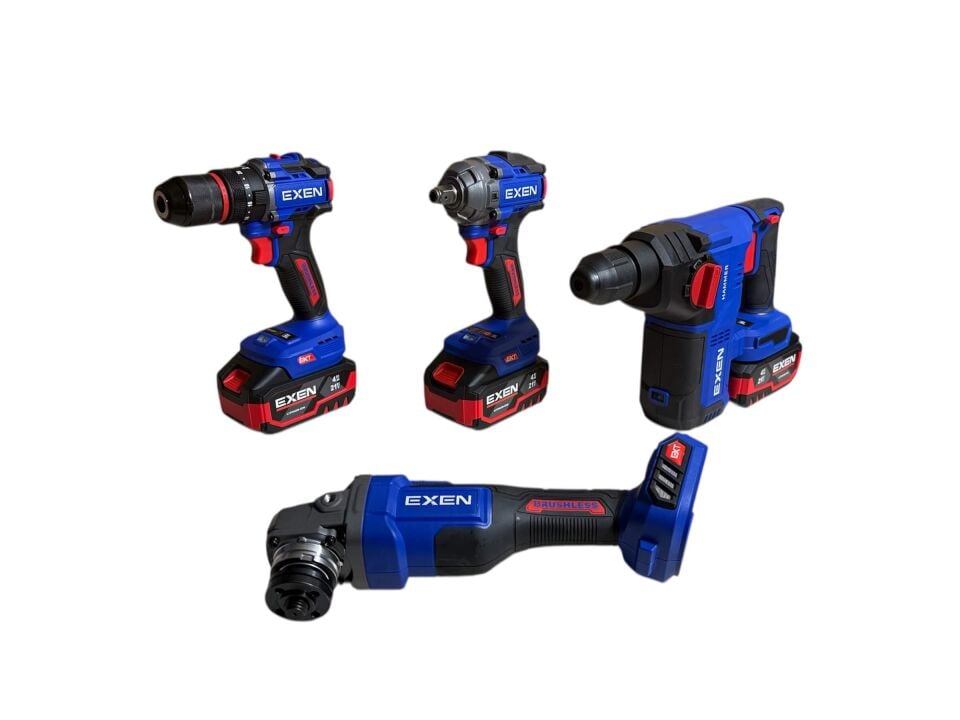 EXEN EN 404 Kömürsüz Şarjlı 4’lü Set