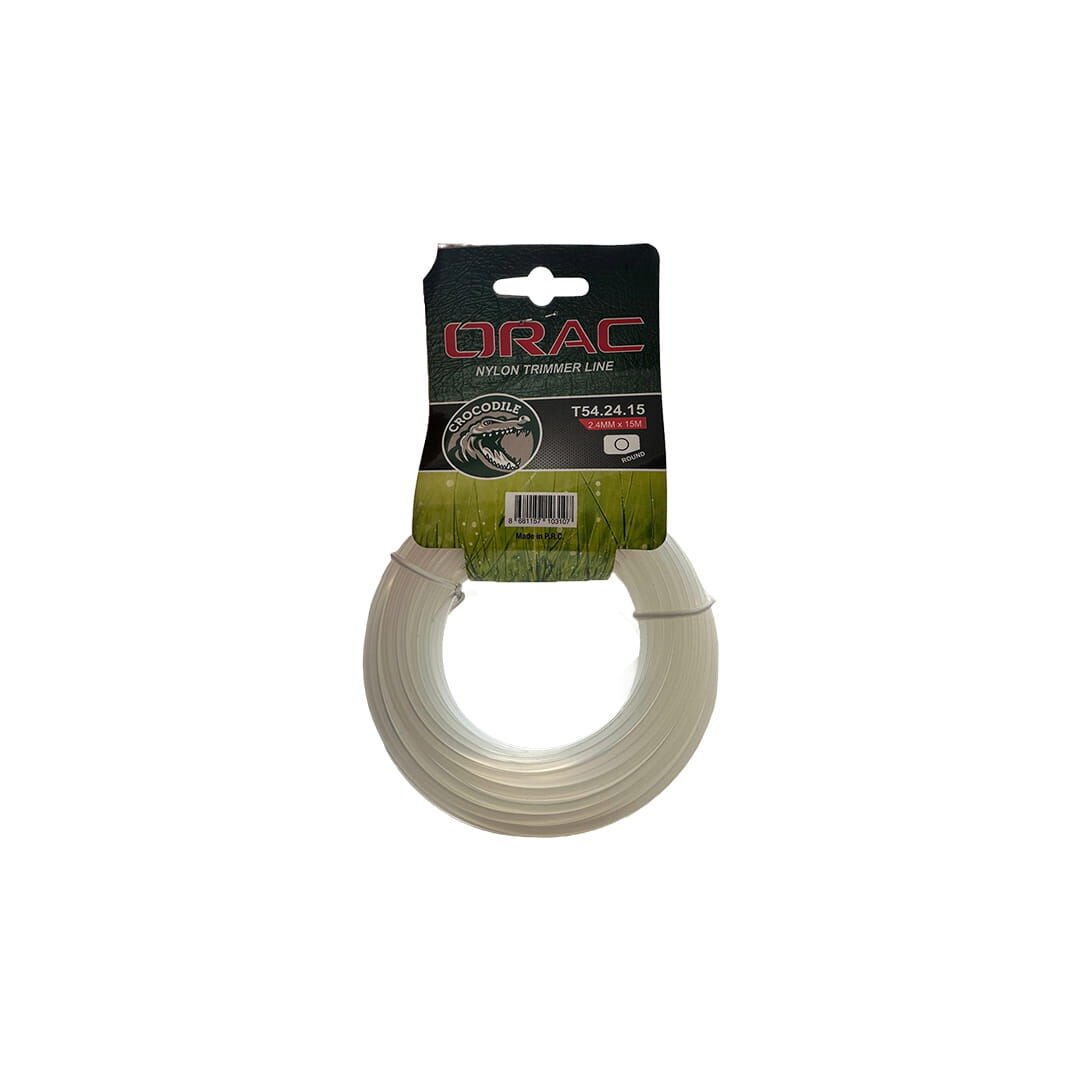 Orac Misina 2.4mm 15mt Yuvarlak Beyaz