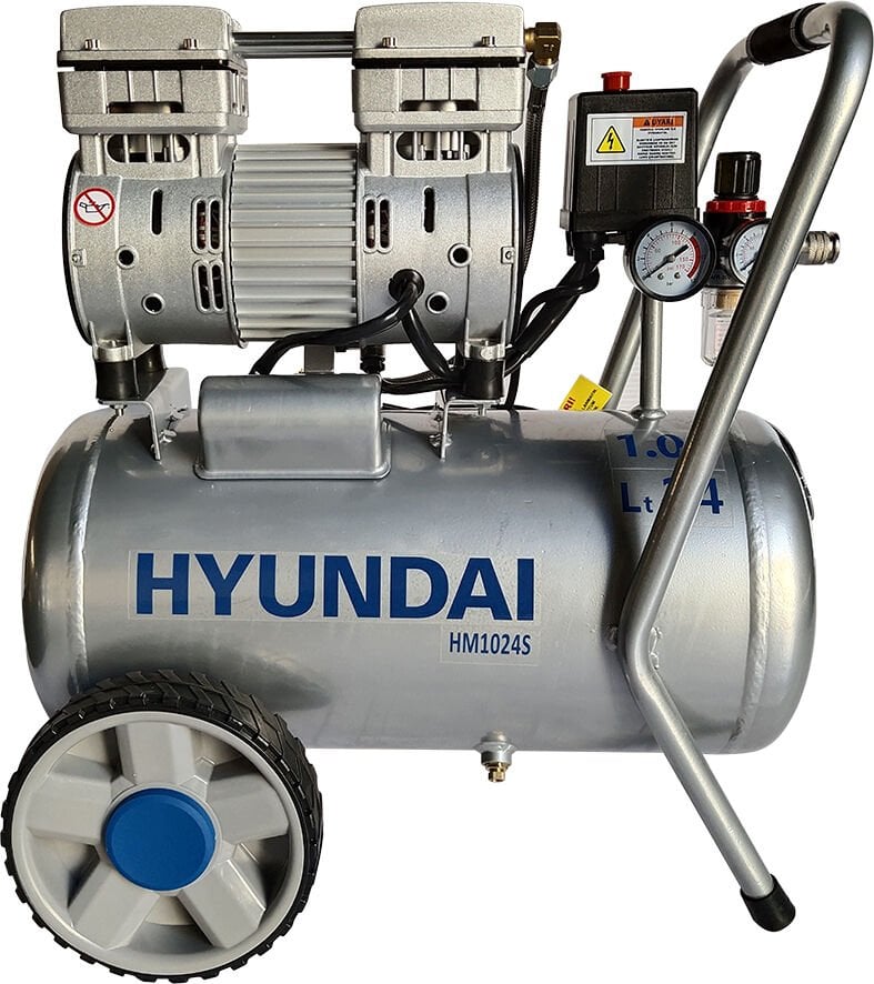 Hyundai HM2550S Sessiz ve Yağsız Hava Kompresörü