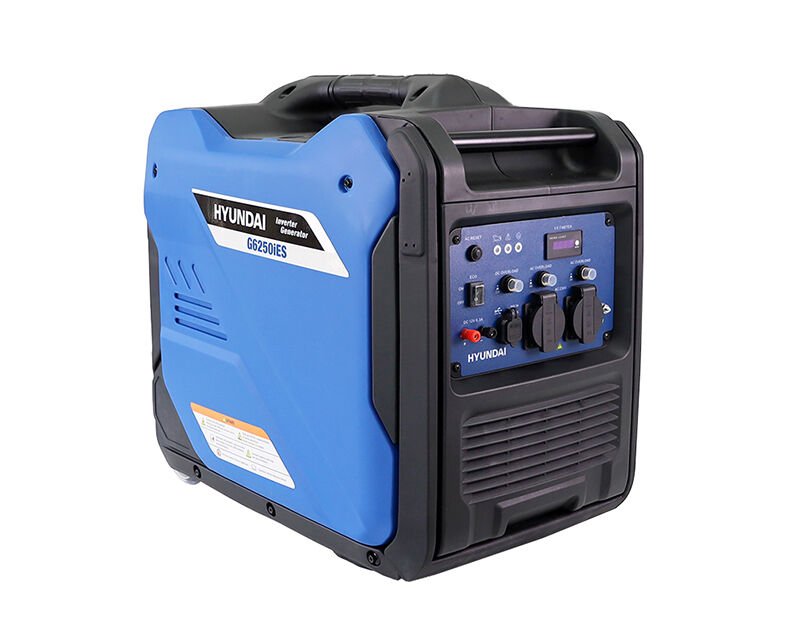 Hyundai G6250iES 6.2 kVA Sessiz Inverter Jeneratör - Benzinli & Marşlı
