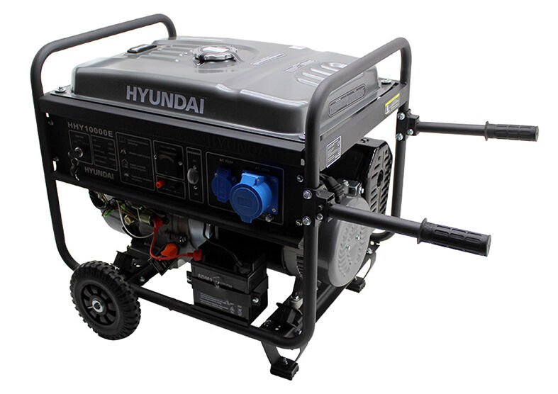 Hyundai HHY10000E-3 Marşlı Jeneratör 8 KW Benzinli Jeneratör