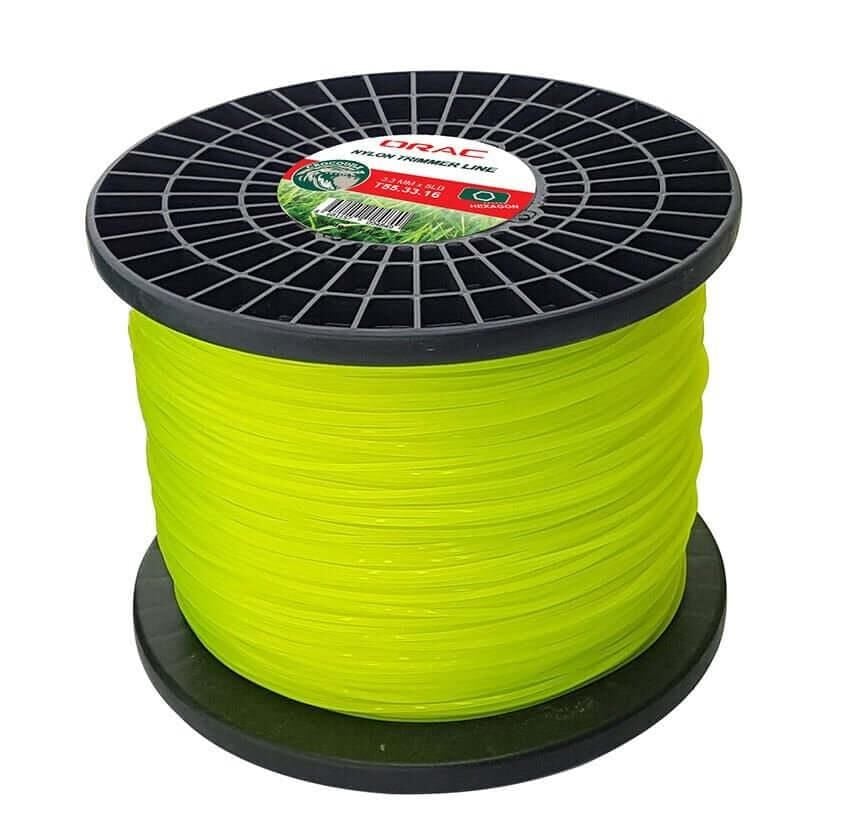 Orac Tırpan Misinası Top 3.3mm 915mt Altı Köşe Sarı