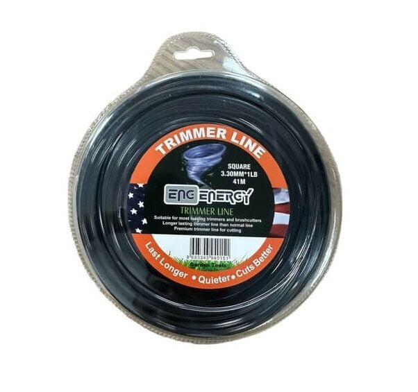 Energy Misina 3.3mm 41mt 4 Köşe Siyah