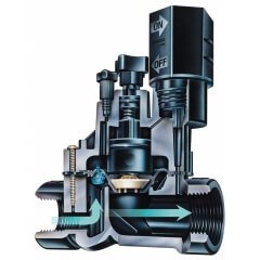 Rain Bird 100-DV 1'' 9V Pilli Selenoid Vana