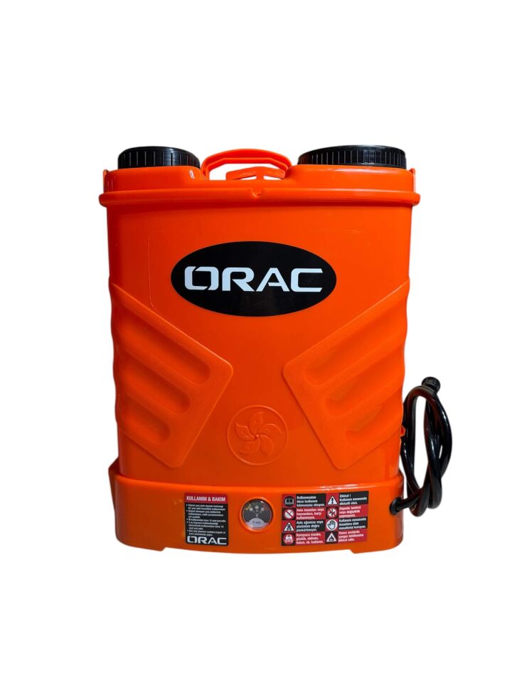 Orac 16C Akülü İlaçlama Pompası Sırt Tipi