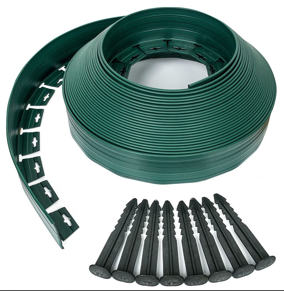 Alternatif Çim Ayırıcı Yeşil 100 Metre