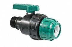 Poelsan 1½''X50 Küresel Vana Erkek-Kablin (99255)