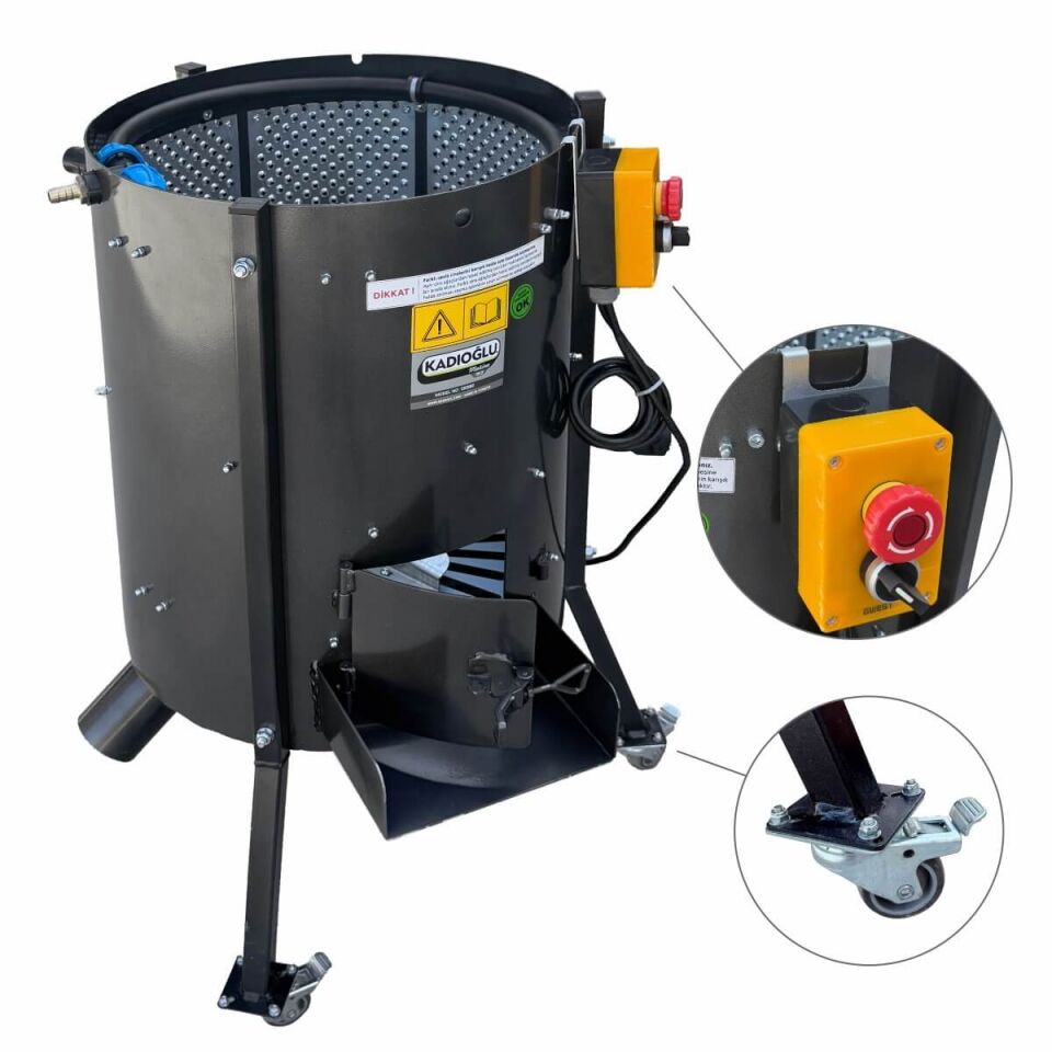 Kadıoğlu CKS80 Ceviz Soyma Makinası 80 litre
