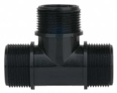 Poelsan 1''X1/2''X1'' Erkek-Erkek-Erkek Dişli Te (13131)