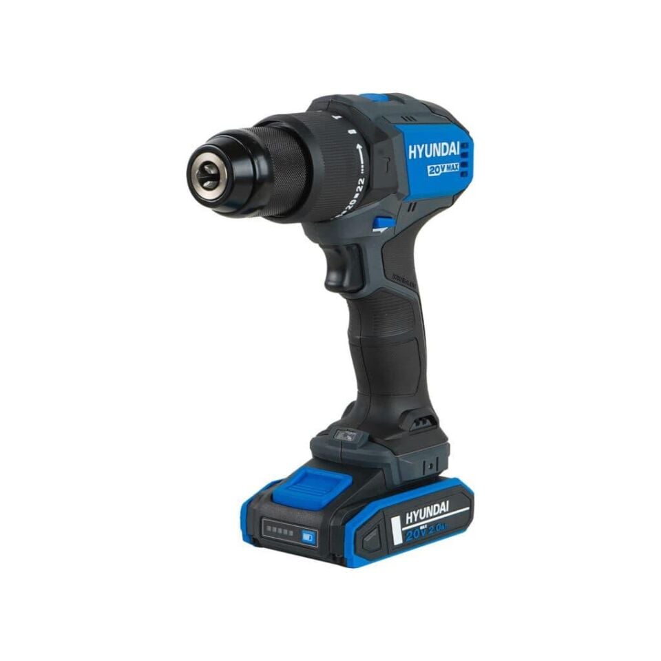 Hyundai S02-FTB Akülü Matkap ve Taşlama Seti