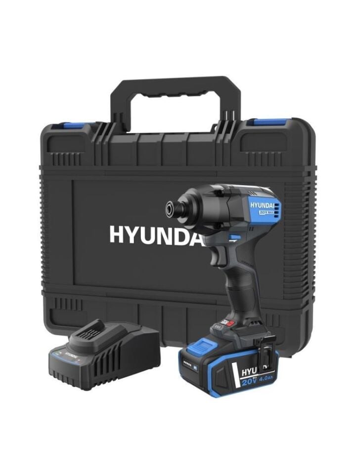 Hyundai ID20X-230FT Akülü Darbeli Somun Sıkma Çantalı Set