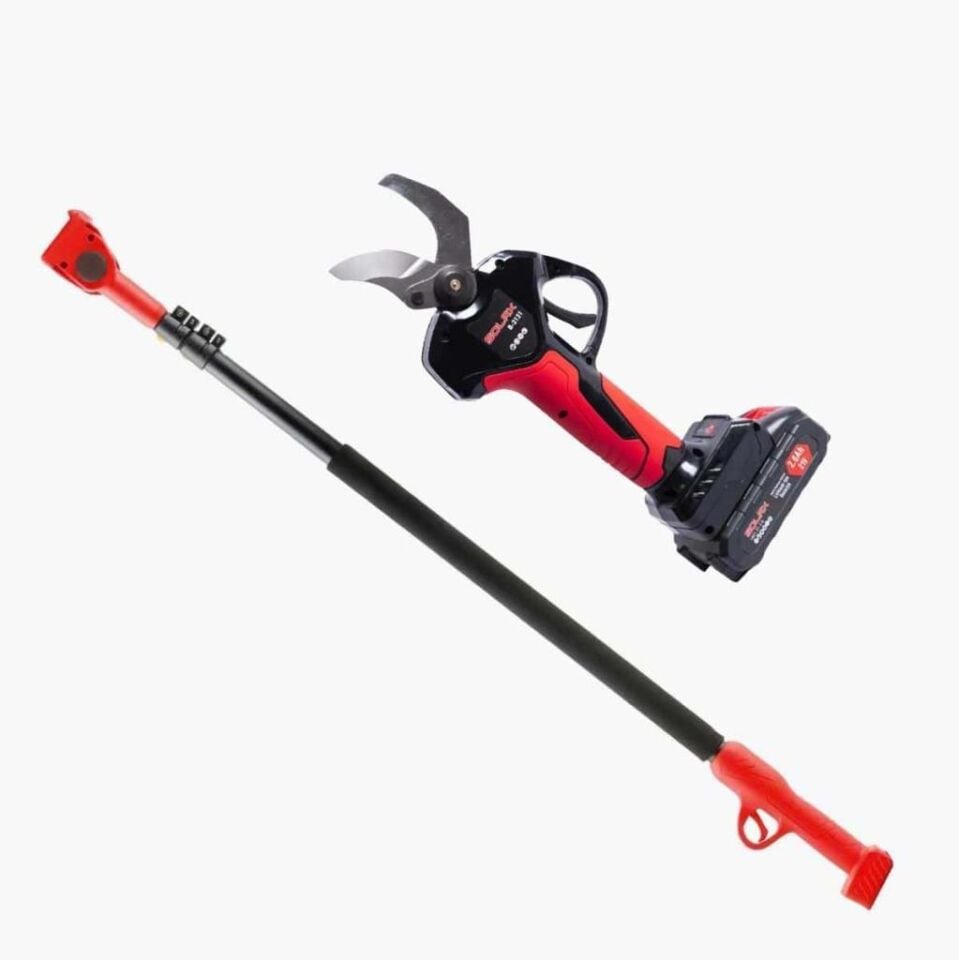 Solax B2121 Şarjlı Budama Makası ve Uzatma Kolu Set