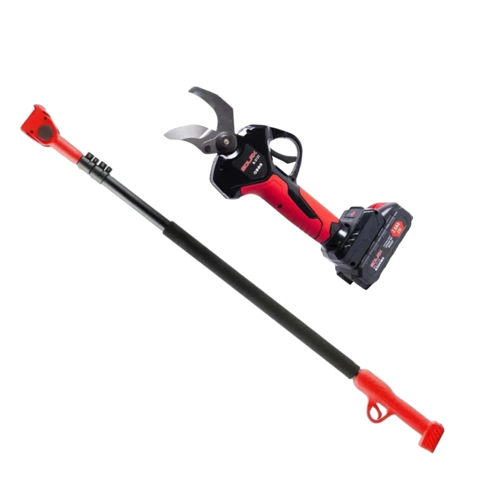 Solax B2121 Şarjlı Budama Makası ve Uzatma Kolu Set