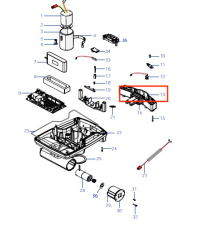 Alt Plastik Tampon L15 - 20 (Bumper Low Body)