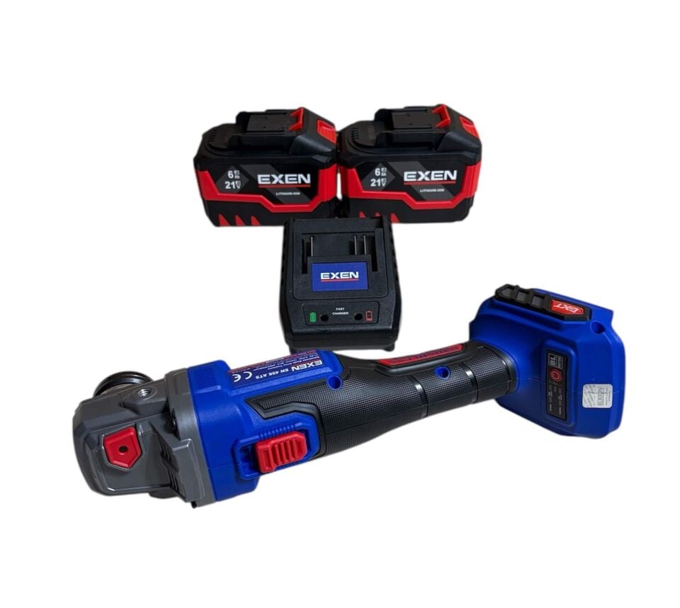 Exen EN 456 ATS Kömürsüz Şarjlı Avuç Taşlama