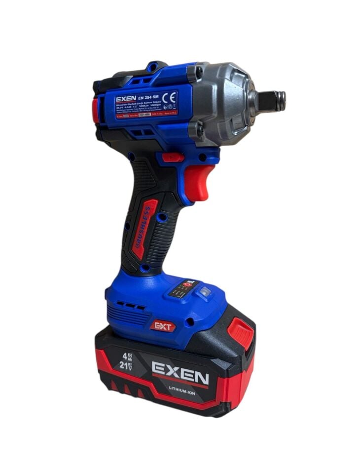 Exen EN 254 SM Kömürsüz Şarjlı Somun Sökme