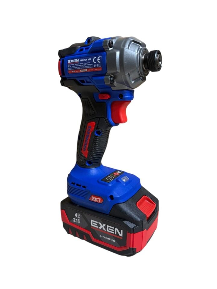 EXEN EN 264 VD Kömürsüz Darbeli Şarjlı Vidalama