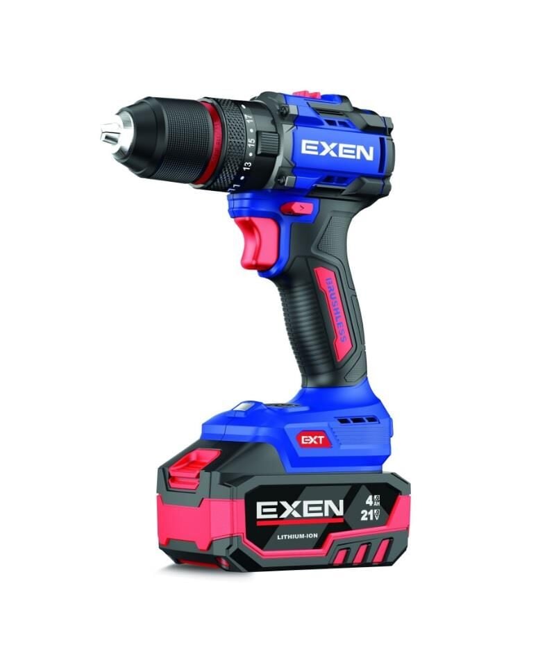 EXEN EN 274 DS Kömürsüz Darbeli Şarjlı Matkap