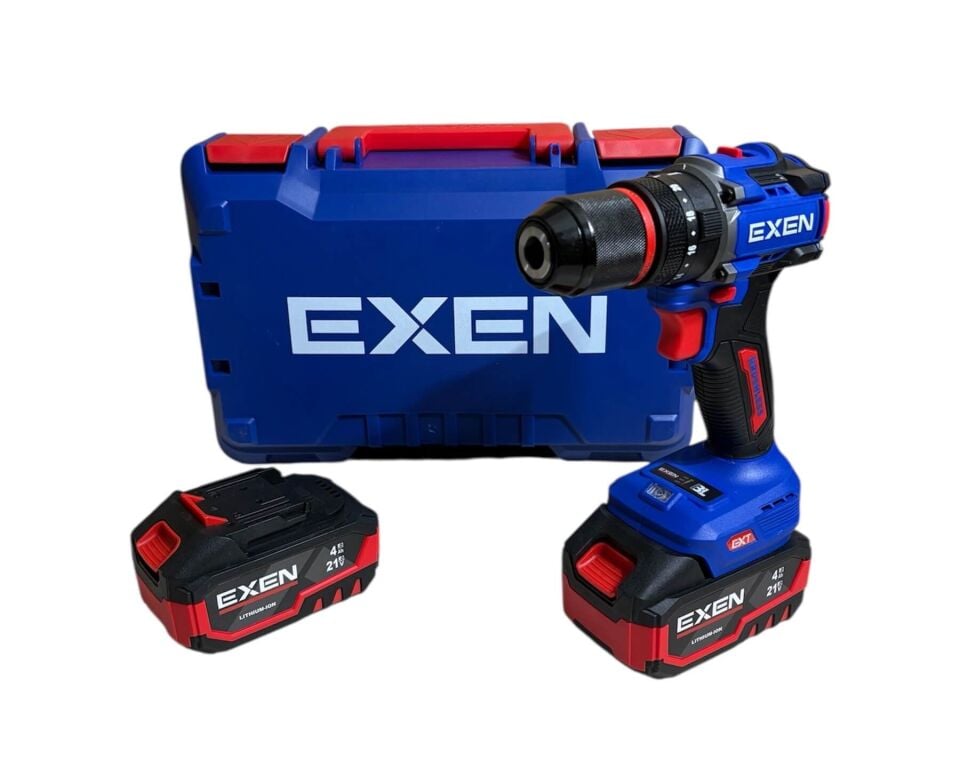 EXEN EN 274 DS Kömürsüz Darbeli Şarjlı Matkap