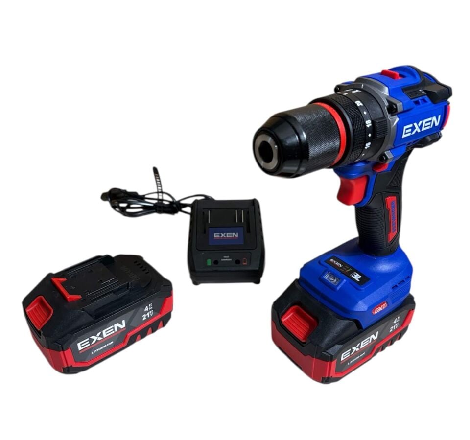 EXEN EN 274 DS Kömürsüz Darbeli Şarjlı Matkap