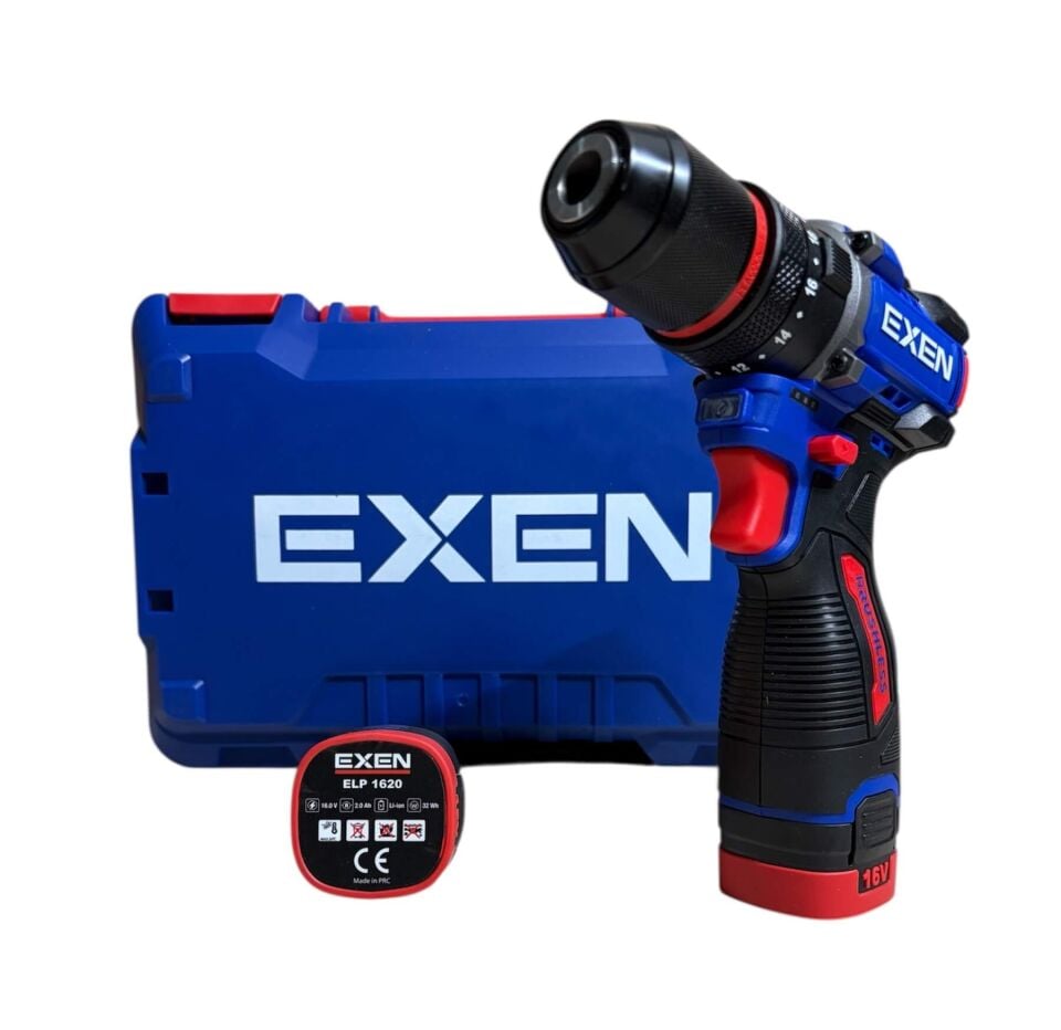 EXEN EN 160 DS Kömürsüz Darbeli Şarjlı Matkap