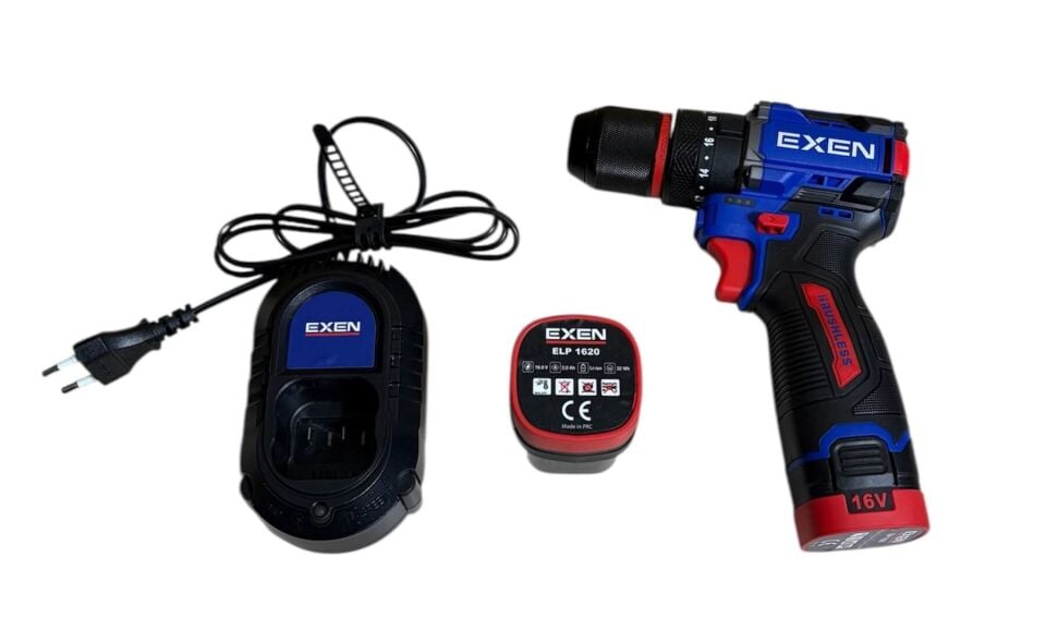 EXEN EN 160 DS Kömürsüz Darbeli Şarjlı Matkap