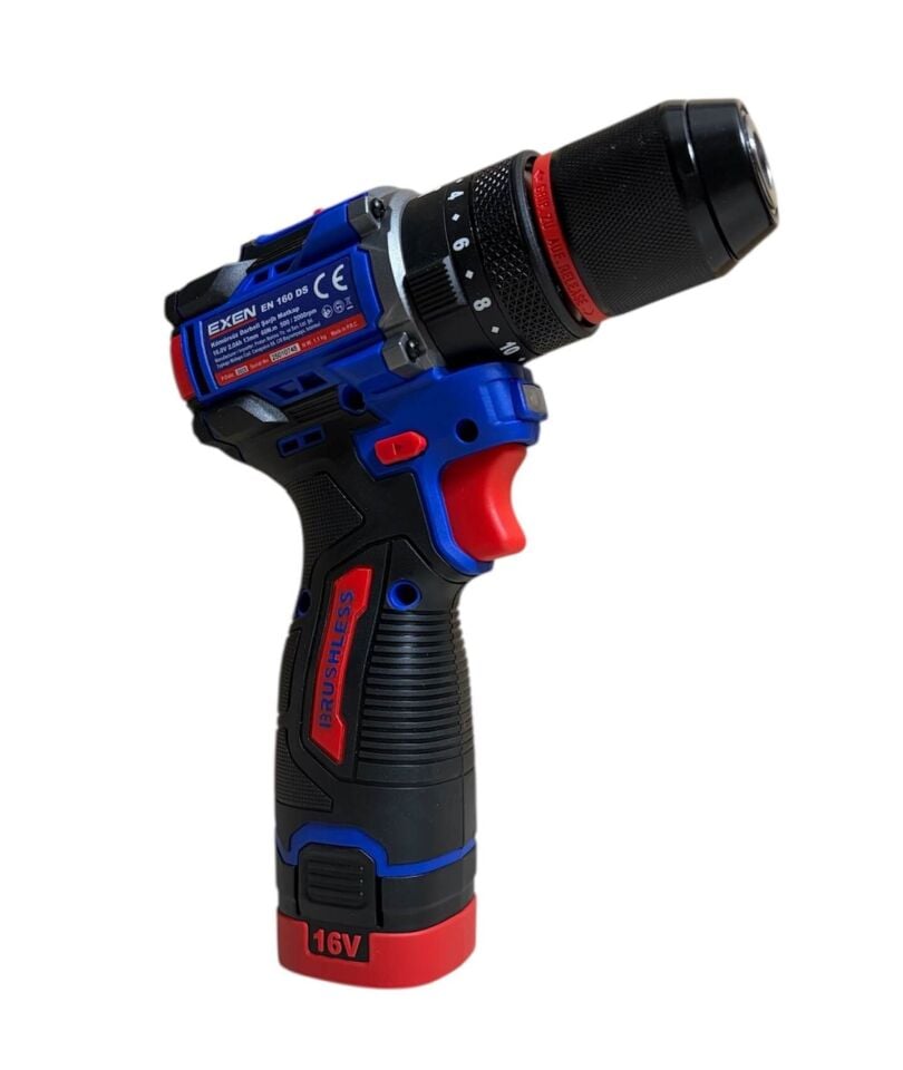 EXEN EN 160 DS Kömürsüz Darbeli Şarjlı Matkap