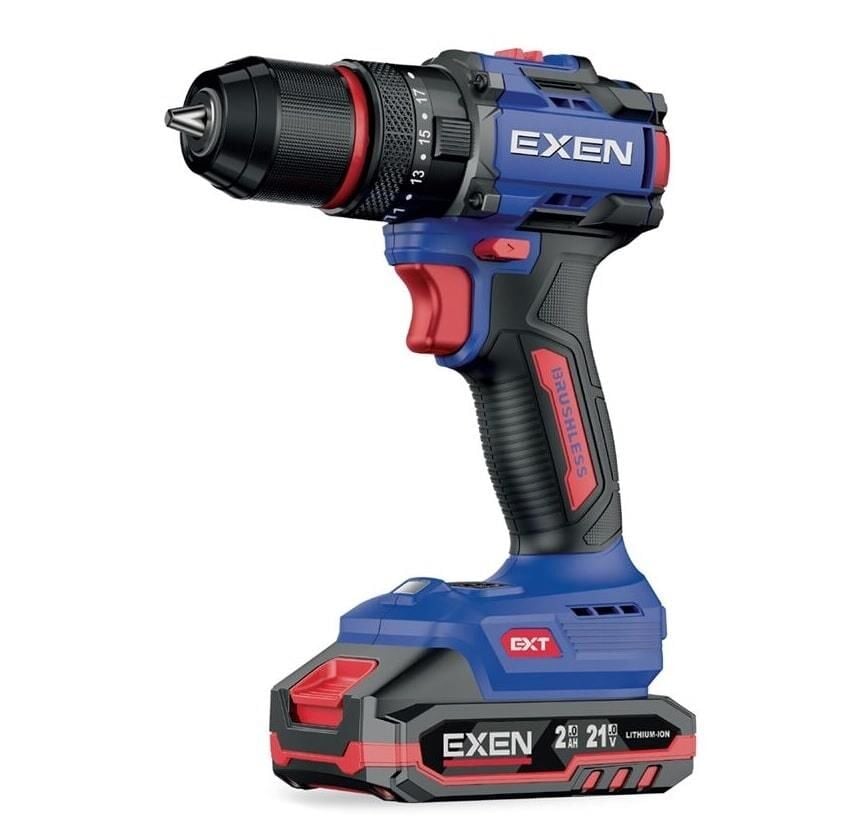 EXEN EN 272 DS Kömürsüz Darbeli Şarjlı Matkap