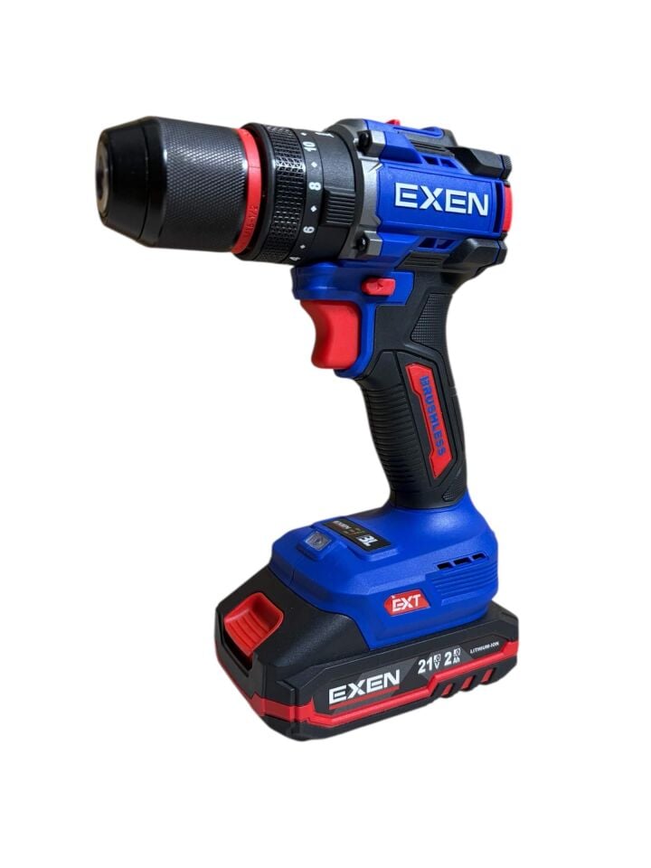 EXEN EN 272 DS Kömürsüz Darbeli Şarjlı Matkap