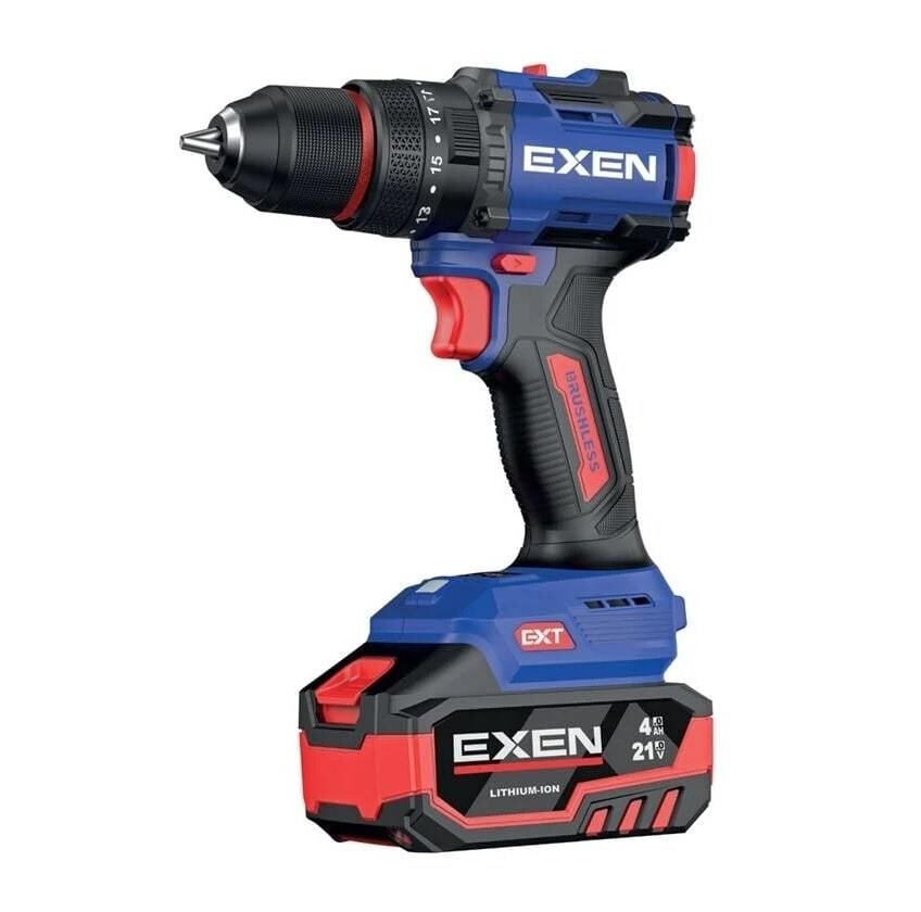 EXEN EN 294 DS Kömürsüz Darbeli Şarjlı Matkap