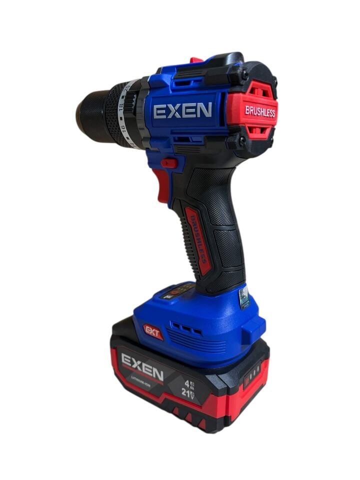 EXEN EN 294 DS Kömürsüz Darbeli Şarjlı Matkap