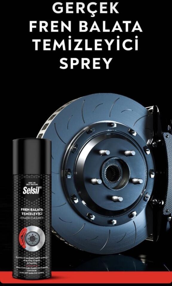 Selsil Fren Balata Temizleyici Sprey 500 ml YENİ SERİ
