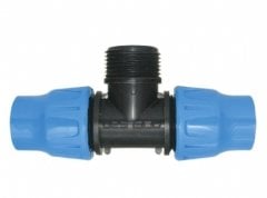 Poelsan 16X3/4''X16 Kilitli Bağlantı Erkek Te (12522)