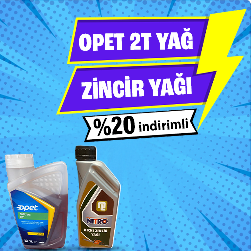 Opet 2T Yağ ve Nitro Zincir Yağı %20 indirimli